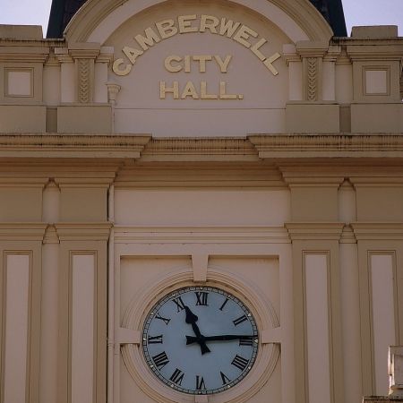 Camberwell City Hall Clock-face Restoration - Finished