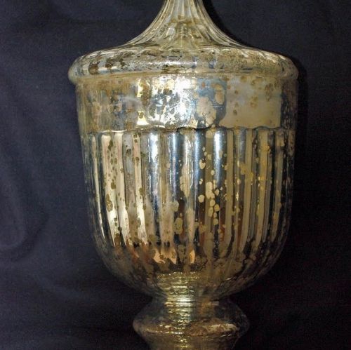 coatings effects silver leaf reverse guilded vase